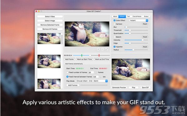 mp4转gif for Mac