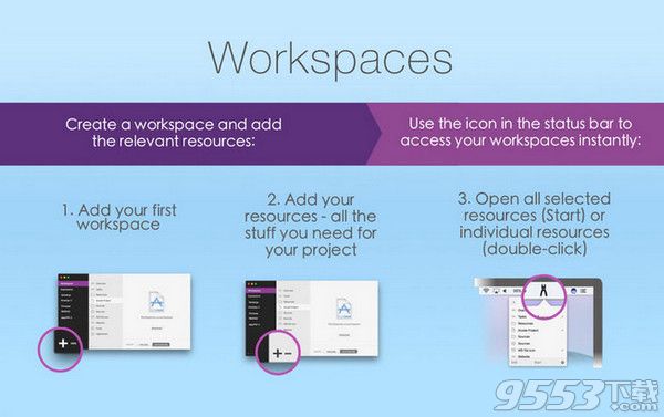 Workspaces Mac版