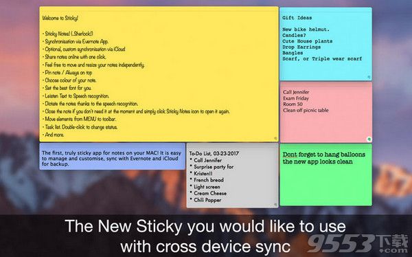 Sticky Notes Mac版