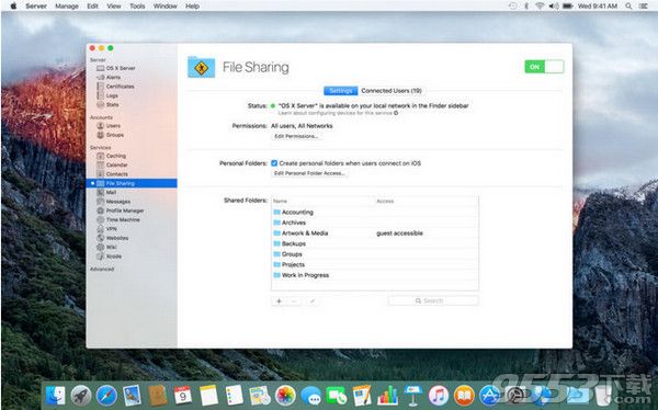 OS X Server 5.3.1 for Mac