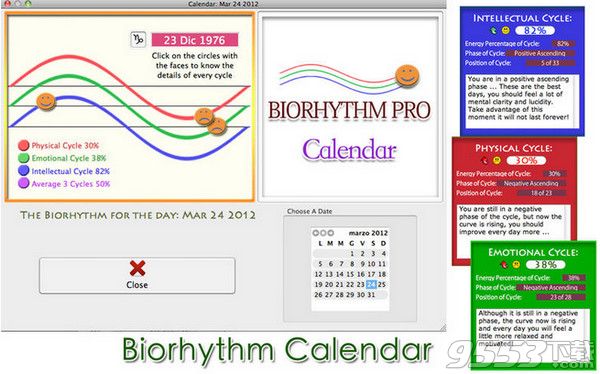Biorhythm Pro Mac版