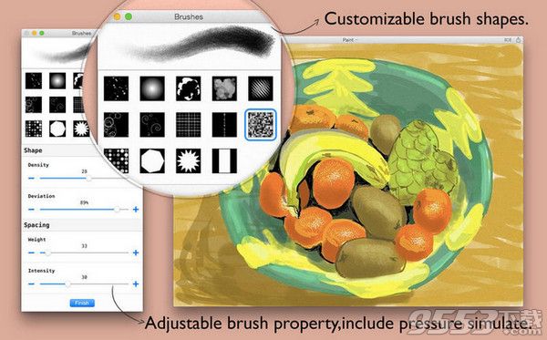 Paint Brushes Mac中文版