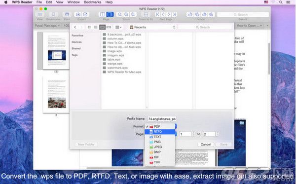 WPS Reader Mac官方版