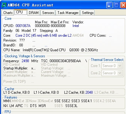 AMD64 CPU Assistant 绿色免费版