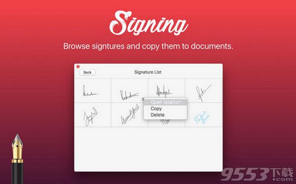 Signing Mac版