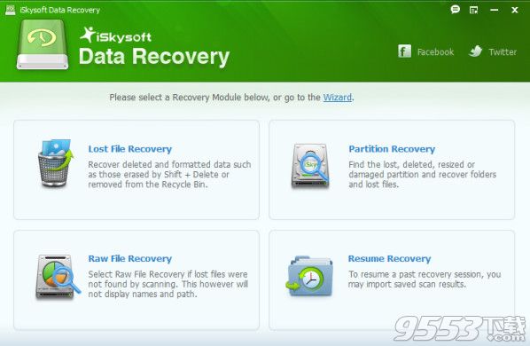 iSkysoft Data Recovery Mac版