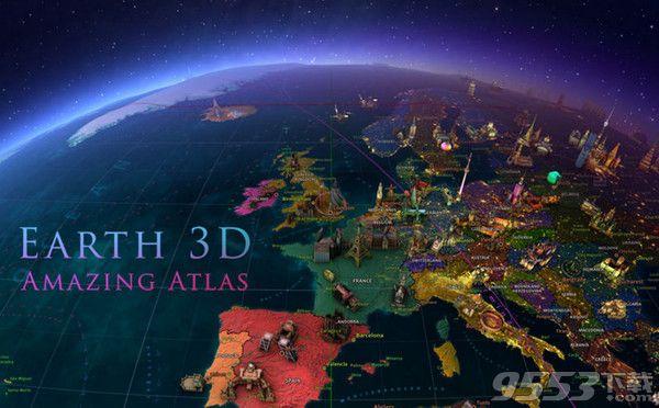 Earth 3D Amazing Atlas Mac版