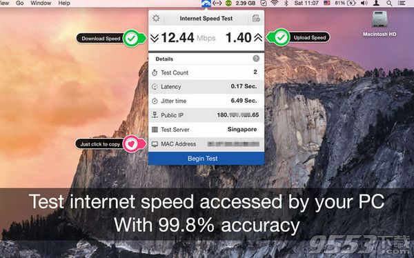Internet Speed Test Mac官方版