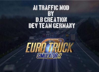 欧洲卡车模拟2 v1.28三种AI交通强度补丁