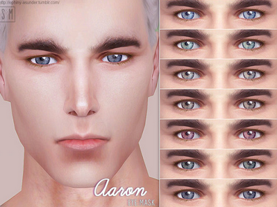 模拟人生4 v1.31Aaron男士眼睛颜色MOD