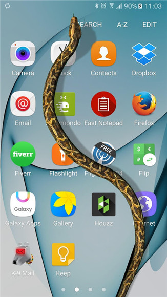 蛇在屏幕上爬APP截图3