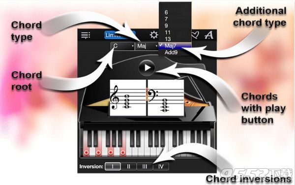 Piano Chords Compass Mac版