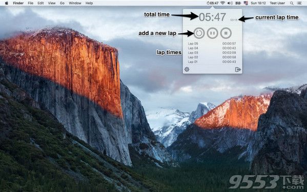Menu Stopwatch Mac破解版