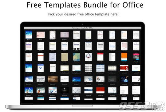 Free Templates Bundle for Office Mac版