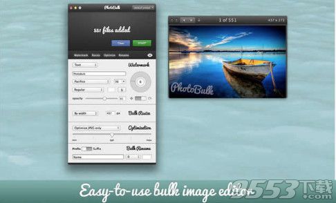 PhotoBulk Bulk Image Editor Mac版