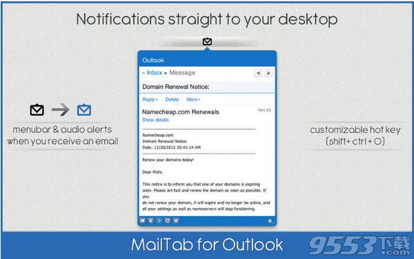 MailTab for Outlook Mac版