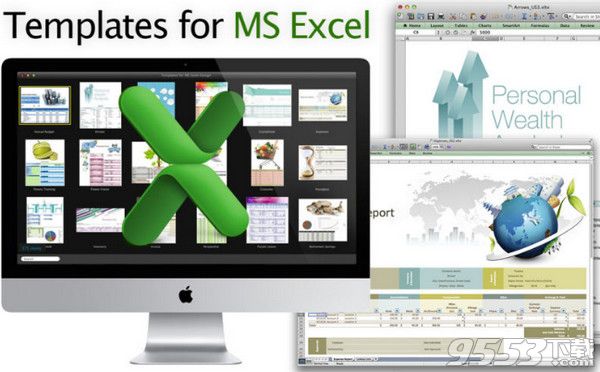 DesiGN Templates for Excel Mac版