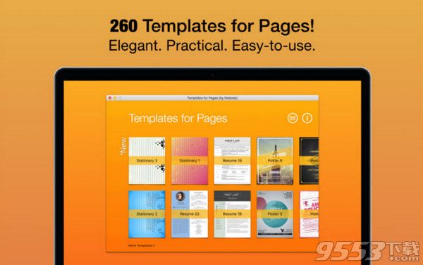 Templates for Pages by Nobody Mac版