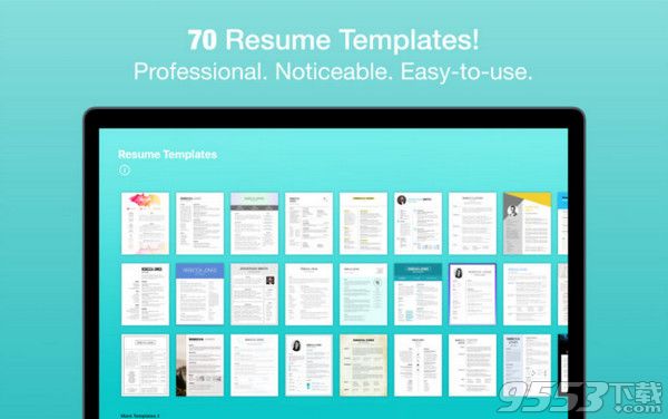 Resume Templates by Nobody Mac版