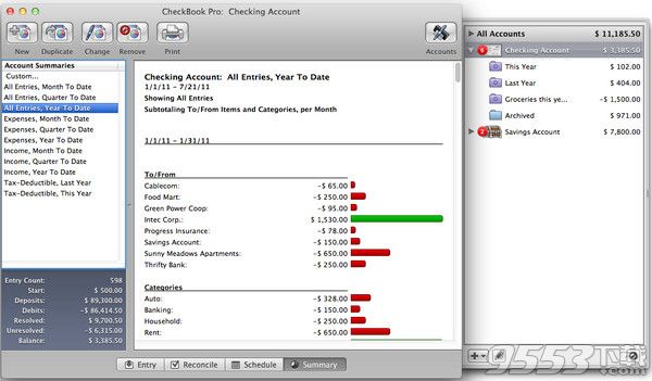 CheckBook Pro Mac破解版