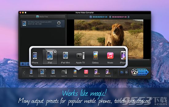Home Video Converter Mac版