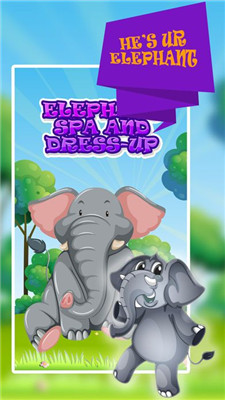 婴儿大象淋浴和水疗游戏手机版