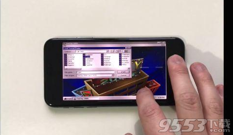 iPhoneX 模拟器(完美运行Win 95系统)