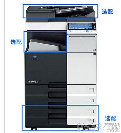 柯尼卡美能达bizhub 224e打印机驱动