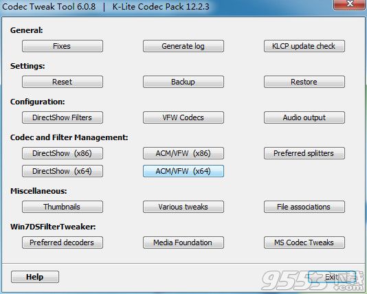影音解码器K-Lite Codec Pack Full官方版 v13.6.7最新版