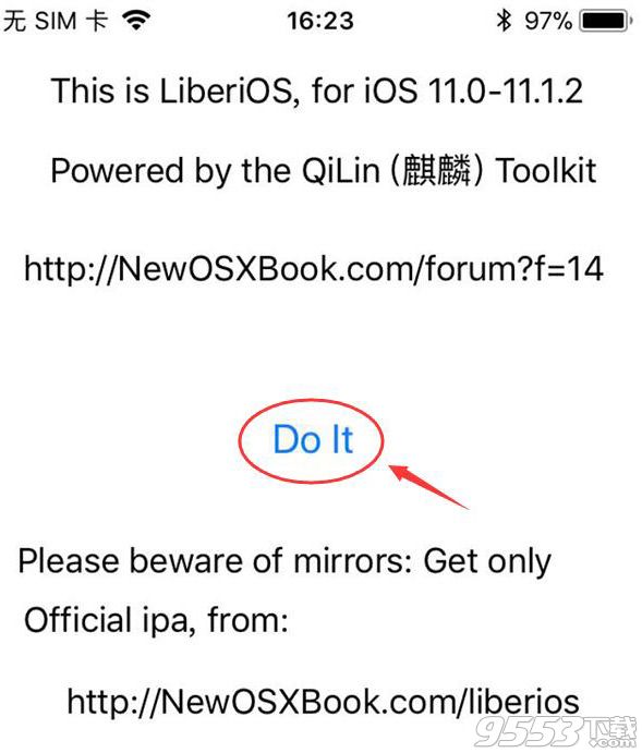 iOS11越狱工具LiberiOS(支持iOS11.0~11.1.2 )