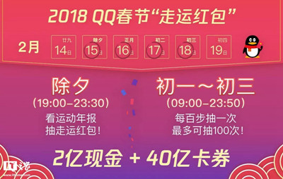 2018qq春节走运红包APP