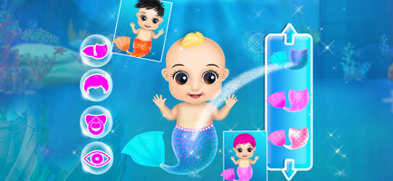 美人鱼新生婴儿游戏安卓版