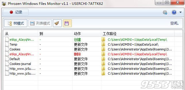 Phrozen Windows File Monitor汉化版