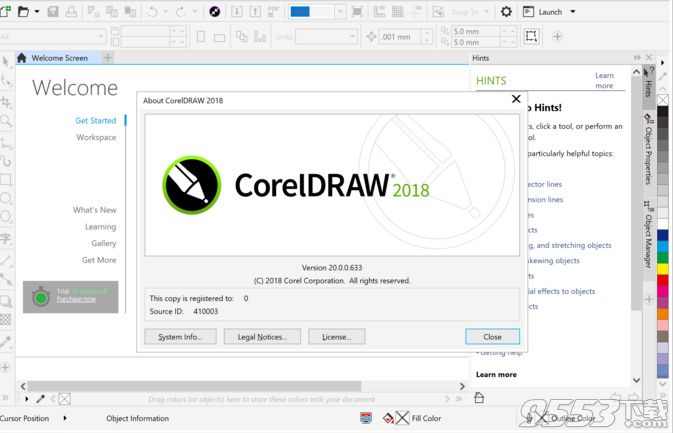 CorelDRAW Graphics Suite 2018注册机(附注册教程)
