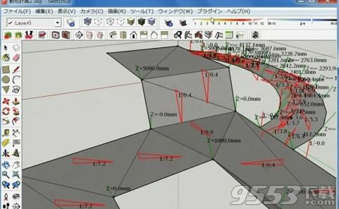 Draw Slope Normals