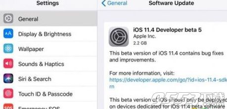 iOS11.4beta5更新了什么 iOS11.4beta5更新内容介绍