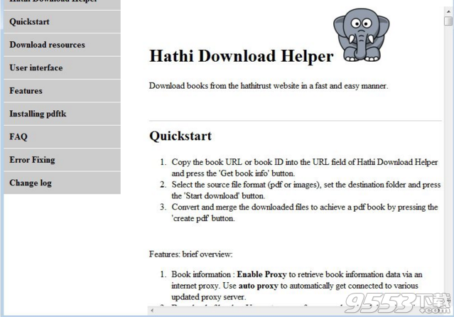 Hathi Download Helpe