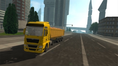 3D卡车驾驶城市游戏截图1