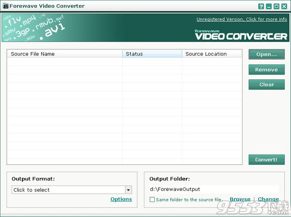 Forewave Video Converter(视频格式转换器) v4.6免费版