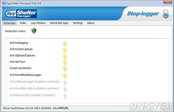 SpyShelter Personal Free中文版 v9.0免费版