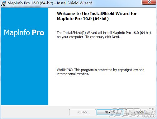 MapInfo 16 pro破解版(附安装序列号)