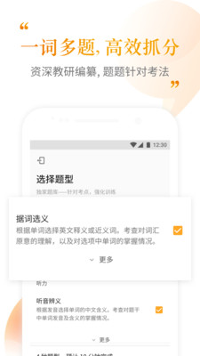 考满分词汇安卓版截图1