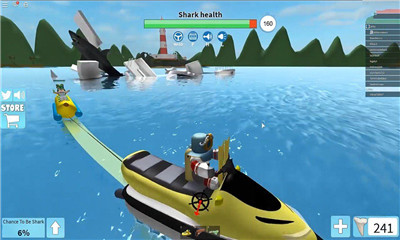 Roblox鲨鱼模拟器游戏截图3