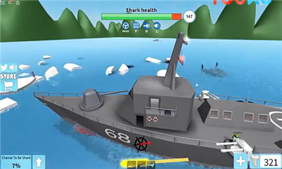 Roblox鲨鱼模拟器游戏