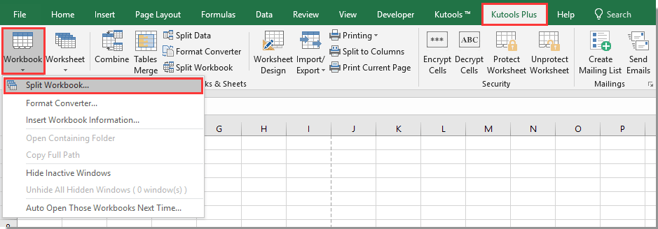 Kutools for Excel