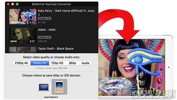 Softorino YouTube Converter 2 for Mac