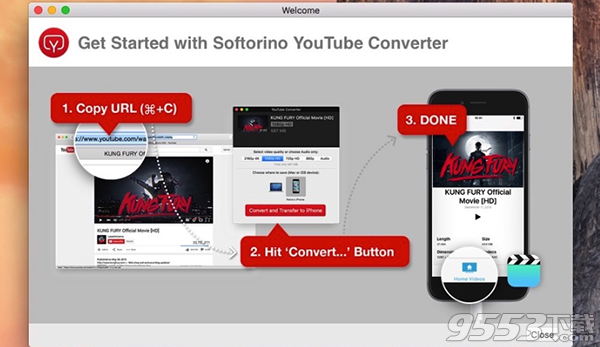 Softorino YouTube Converter 2 for Mac