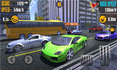 高速公路赛车手3D手游下载-高速公路赛车手3D安卓版下载v1.07图1