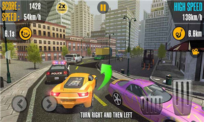 高速公路赛车手3D手游下载-高速公路赛车手3D安卓版下载v1.07图4