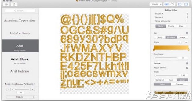 Glyph Designer for Mac 2.1破解版
